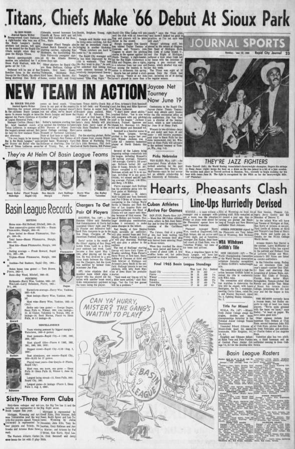 Clipping from Rapid City Journal